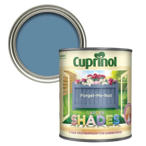 Cuprinol Garden Shades Paint 1L - Forget Me Not