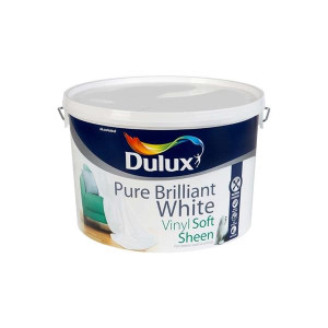 Dulux Vinyl Soft Sheen Paint White 10L