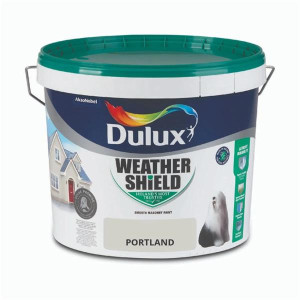 Dulux Weathershield Smooth Masonry Paint 10L Portland