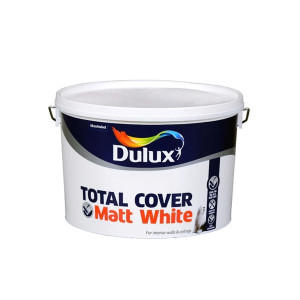 Dulux Total Cover Paint White 10L