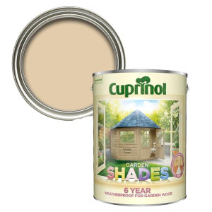 Cuprinol Garden Shades Paint 5L - Country Cream