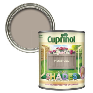 Cuprinol Garden Shades Paint 1L - Muted Clay