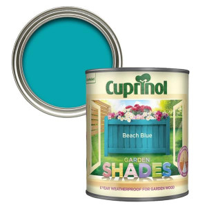 Cuprinol Garden Shades Paint 1L - Beach Blue