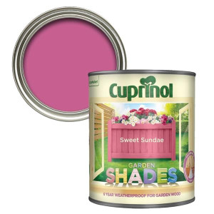 Cuprinol Garden Shades Paint 1L - Sweet Sundae