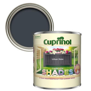 Cuprinol Garden Shades Paint 1L - Urban Slate