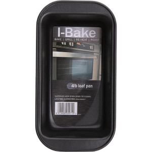 I-Bake Non-Stick 4Lb Loaf Tin 28 X 15.5 X 6.5Cm