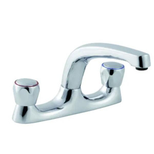 Rt Large Eirline Dual Flow Deck Sink Mixer