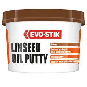Evo Stik Linseed Oil Putty  - Brown 1Kg