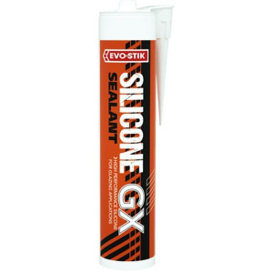 Evo Stik Silicine Gx Sealant Tube 300Ml Grey