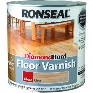 Ronseal Diamond Hard Floor Varnish 2.5L Gloss