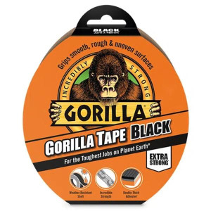 Gorilla Extra Strong Black Tape 11M X 48Mm