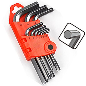 Dargan 9 Piece Allen Key Set Torc T10-T50