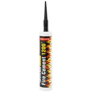 Evo Stik Fire Cement 310Ml - Black