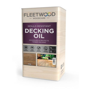 Fleetwood Decking Oil Oak 5L