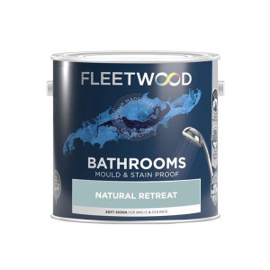 Fleetwood Mould & Stain Proof Bathroom Paint 2.5L- Natural Retreat