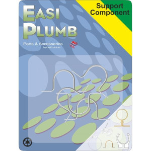 Easi Plumb 2 Pce 11/2" Galvanised Clips