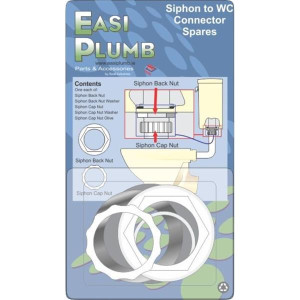 Easi Plumb 1/2" Siphon Nuts & Washers