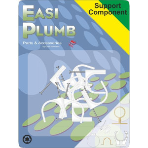Easi Plumb 8 Pce 1/2" Nail Pipe Clips