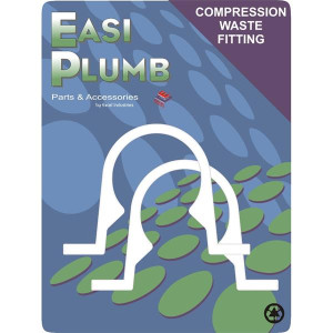 Easi Plumb 2 Pce 32Mm Pipe Clips
