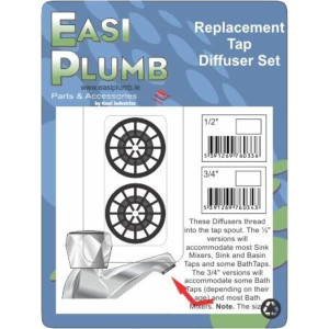 Easi Plumb 3/4" Tap Diffuser Set