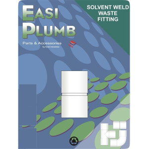 Easi Plumb 40Mm White Waste Coupling