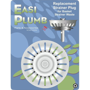 Easi Plumb 83Mm Replacement Basket Strainer Chrome