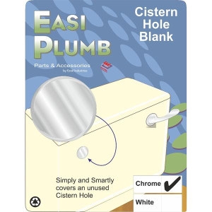Easi Plumb Chrome Plated Cistern Overflow Stopper
