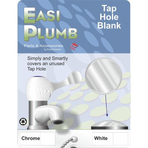 Easi Plumb Chrome Plated Tap Hole Blank