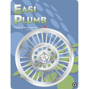 Easi Plumb Chrome Waste Outlet Grid / Hair Trap