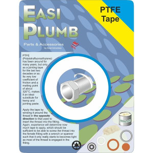 Easi Plumb 12M Roll Of Ptfe Tape