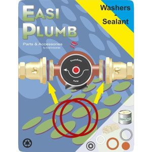 Easi Plumb Circulating Pump Valve Washer Set