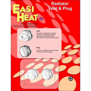 Easi Plumb Radiator Vent And Plug Kit
