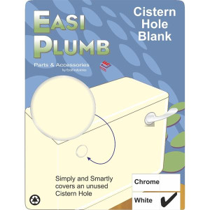 Easi Plumb White Cistern Overflow Stopper