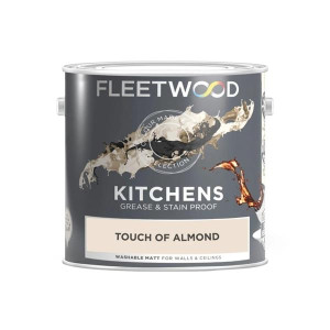 Fleetwood Washable Matt Kitchen Paint 2.5L - Touch Of Almond