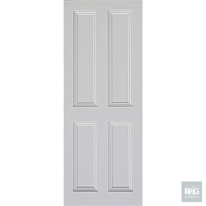 Bg Home Ardmore 4 Panel Primed Door 78X24x44