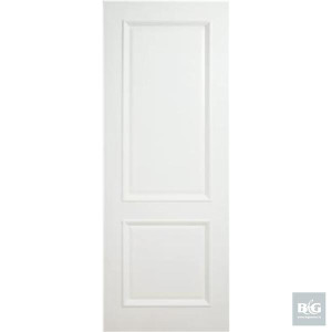Bg Home Monroe White Primed 2 Panel Door78 X 28