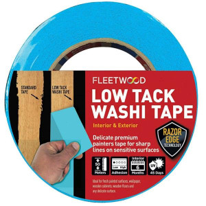 Fleetwood Low-Tack Washi Tape 1.5" X 50M