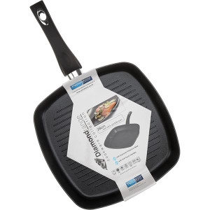 Diamond 28Cm Non-Stick Griddle Pan