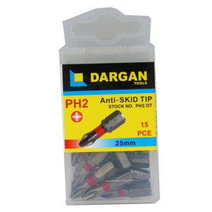 Dargan Ph2 Anti Skid Bit 15 Pack