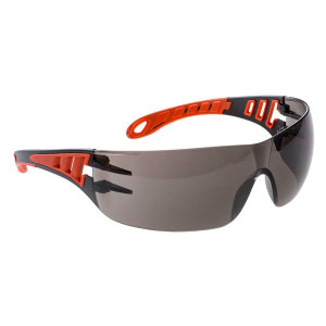 Portwest Ps12 - Tech Look Spectacles - Black & Orange