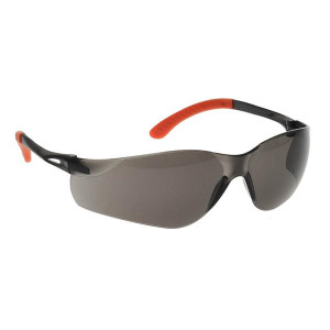 Portwest Pw38 - Pan View Spectacles - Black & Orange