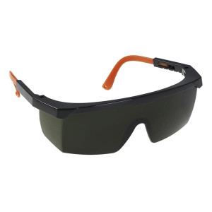 Portwest Pw68 - Welding Safety Spectacles - Black & Green