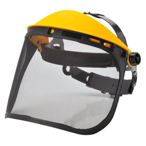 Portwest Pw93 - Browguard With Mesh Visor Yellow & Black