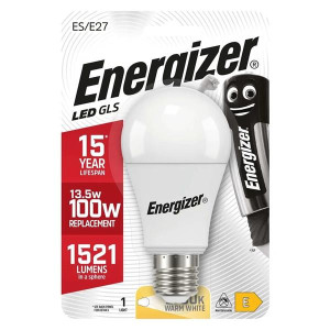 Energizer E27 Led Gls Warm White 1521 Lumens 13.5W (100W)