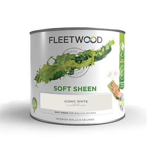 Fleetwood Soft Sheen Paint 2.5L - Iconic White