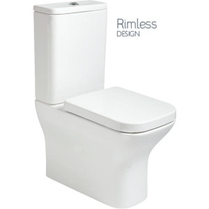Sonas Sophia Rimless Fully Shrouded Wc - Soft Close Seat