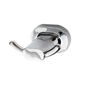 Bg Home Tema Sofia Double Robe Hook Chrome