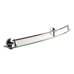 Bg Home Tema Malmo Glass Shelf Chrome