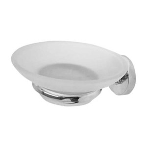 Bg Home Tema Malmo Chrome Glass Soap Dish