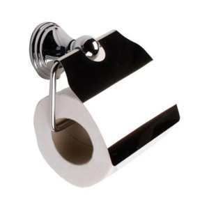 Bg Home Tema Arno Capped Toilet Roll Holder Chrome